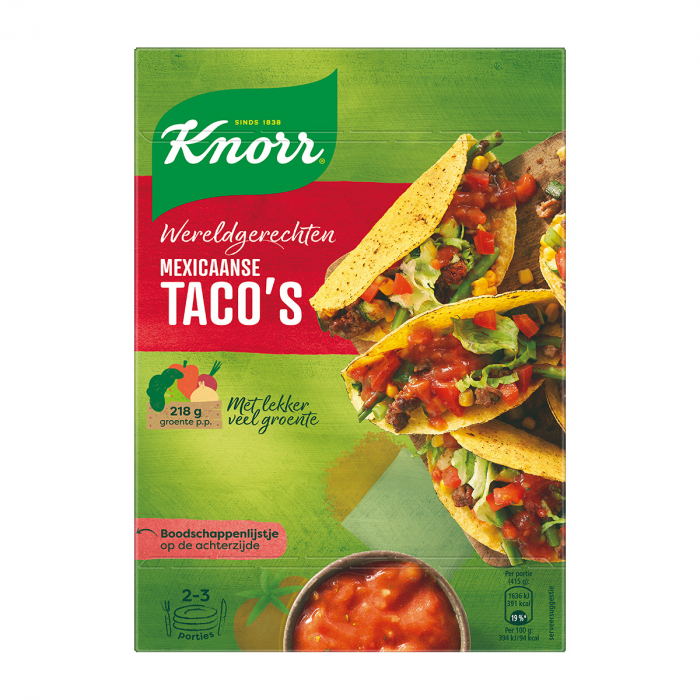 Kit Mexican Taco's 136gr Knorr [1]