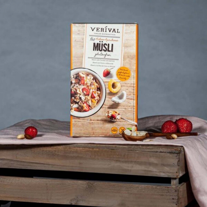 Musli cocos si caise 325 g Verival Bio [3]
