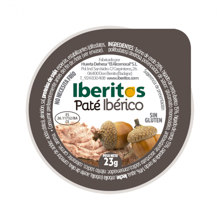 Pate de Jamon Iberico 15x23gr Iberitos [2]