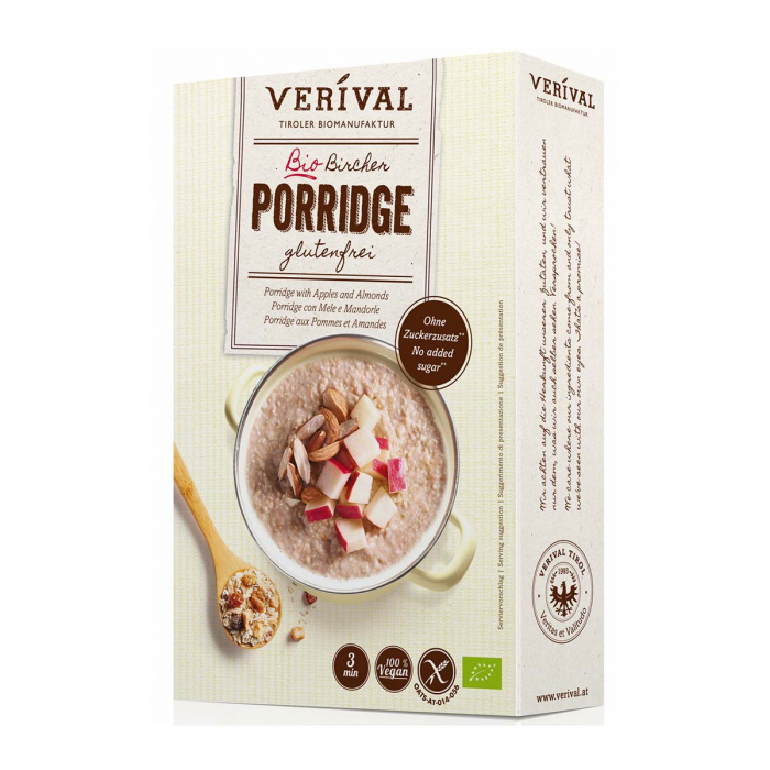 Porridge Bircher 350 g Verival Bio [1]