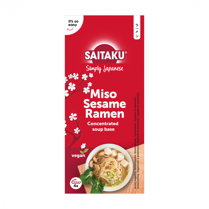 Baza pentru Supa Miso Ramen cu susan 4x50gr Saitaku [2]