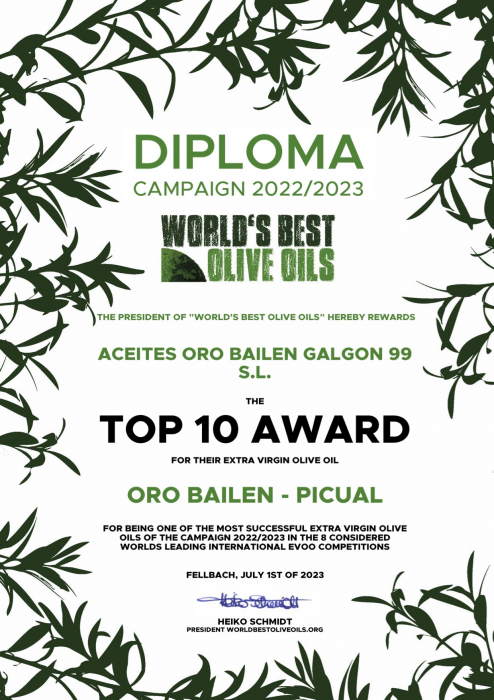 Ulei de masline extravirgin Picual 100ml Oro Bailen [3]