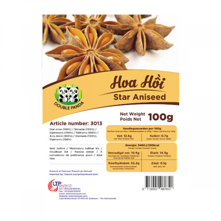 Produse Asiatice - Anason stelat 100gr Double Panda