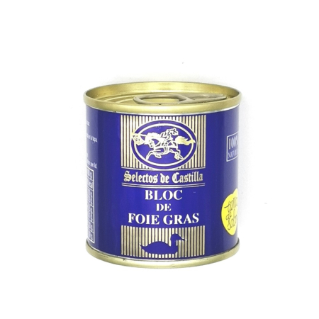 Conserve de carne - Bloc de foie gras (100%) 95gr Selectos de Castilla