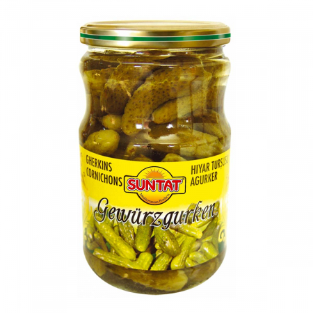 Ingrediente alimentare - Castraveti Cornison 690 g Suntat