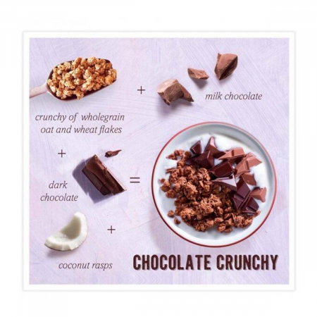 Cereale Crunchy cu ciocolata 375 g Verival Bio [1]
