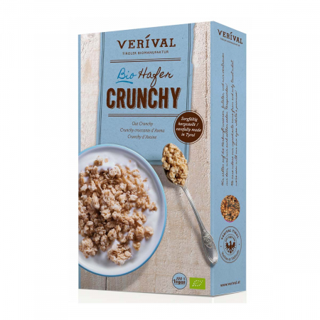 Granola - Cereale Crunchy cu ovaz 375 g Verival Bio