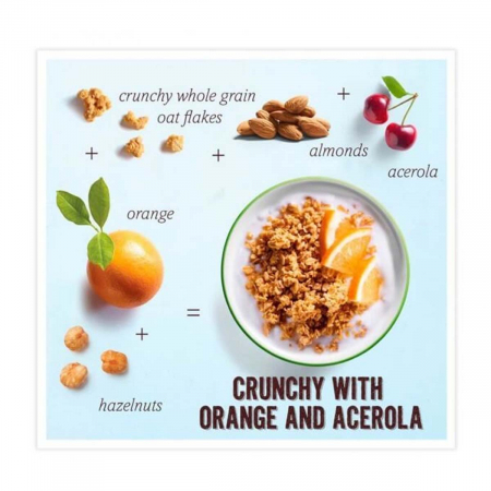 Cereale Crunchy cu portocala si acerola 325 g Verival Bio [1]