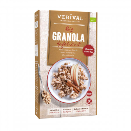 Cereale Bio - Cereale Granola mar-scortisoara 325gr Verival Bio
