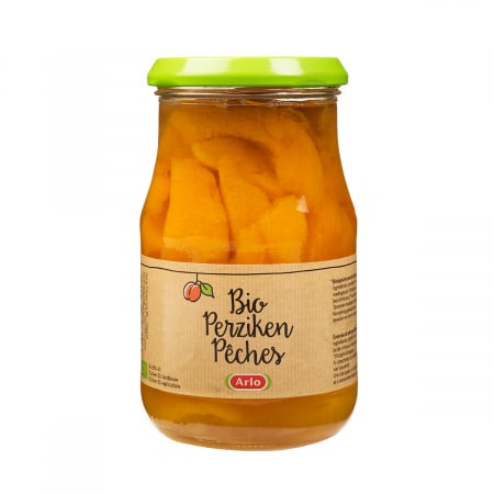 Compot de fructe - Compot de piersici 350 g Aarts Bio