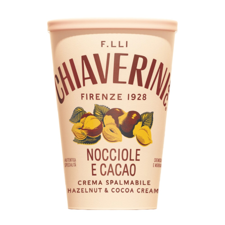 Gem de fructe - Crema de alune de padure cu cacao 300gr Chiaverini