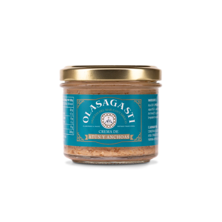 Conserve de peste - Crema de ton si ansoa 110 g Olasagasti