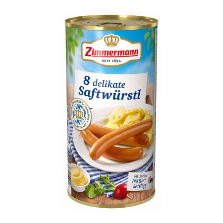 Germania - Crenvursti Suculenti 550 g Zimmermann, 90% carne