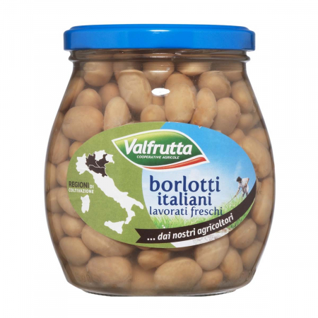 Ingrediente alimentare - Fasole Borlotti 570 g Valfrutta