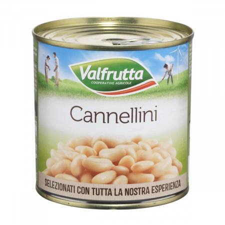 Ingrediente alimentare - Fasole Cannellini 400 g Valfrutta