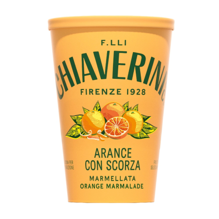 Gem de fructe - Gem portocale cu coaja 320gr Chiaverini