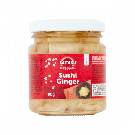 Ingrediente alimentare - Ghimbir murat - Sushi Ginger 190gr Saitaku
