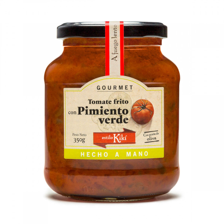 Spania - Gourmet Tomate Frito cu ardei verde 350gr Estilo Kiki