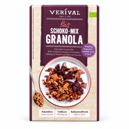 Cereale - Granola mix ciocolata 350 g Verival Bio