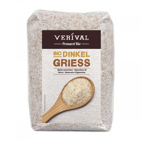 Ingrediente alimentare - Gris din grau salbatic 500 g Verival Bio