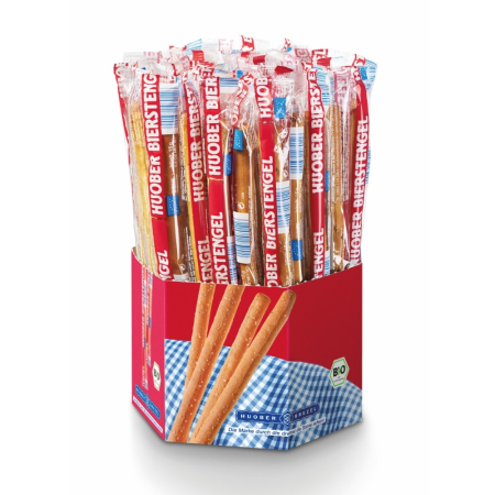 Grisine pentru bere 750gr Huober Bio - 50 buc ambalate individual [1]