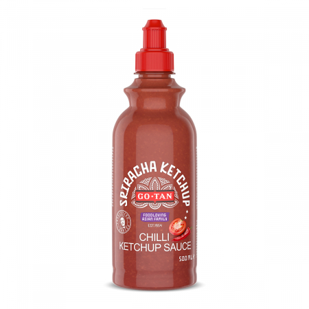 Sosuri asiatice - Ketchup picant Sriracha 500ml Go-Tan