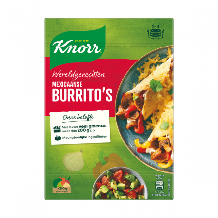 Kit Mexican Burrito's 225gr Knorr