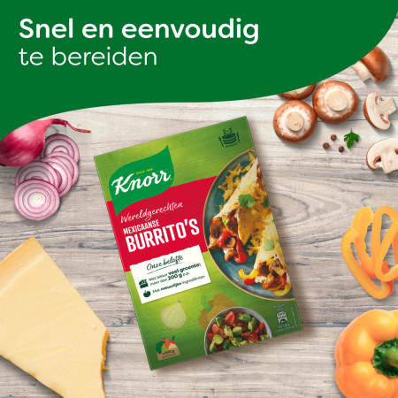Kit Mexican Burrito's 225gr Knorr [2]