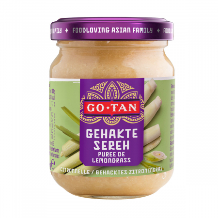 Produse Asiatice - Lemongrass tocat 100g Go-Tan