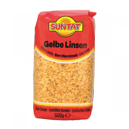 Ingrediente alimentare - Linte galbena 500 g Suntat