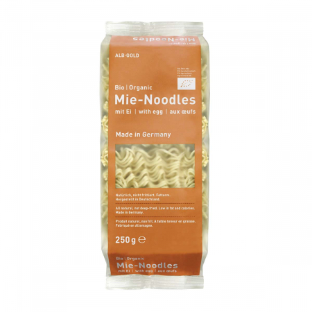Noodles - Mie-Noodles cu ou 250 g Alb-Gold Bio