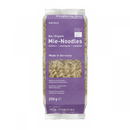 Noodles - Mie-Noodles Integrali 250 g Alb-Gold Bio