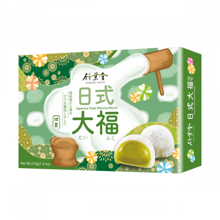 Dulciuri - Mochi- Desert Japonez din orez cu  Matcha 210gr