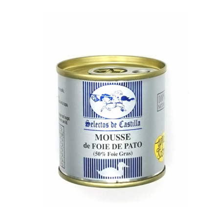 Conserve - Mousse de ficat de rata (50% foie gras) 95gr Selectos de Castilla