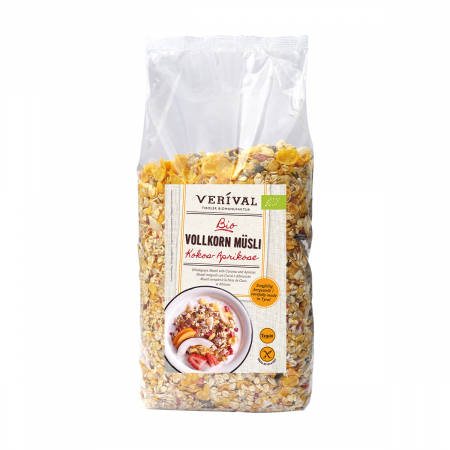 Musli - Musli cocos si caise XXL 1400 g Verival Bio