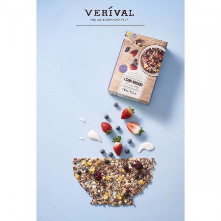 Musli cu fructe de padure 325 g Verival Bio [1]