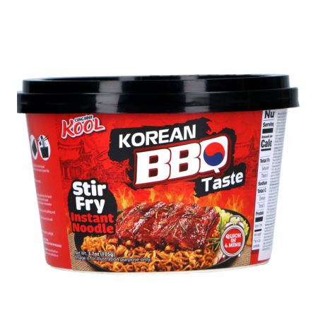 Taitei si noodles asiatici - Noodles instant aroma Korean BBQ 105gr