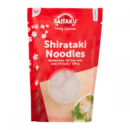 Noodles - Noodles Shirataki din faina de Konjac 200gr Saitaku