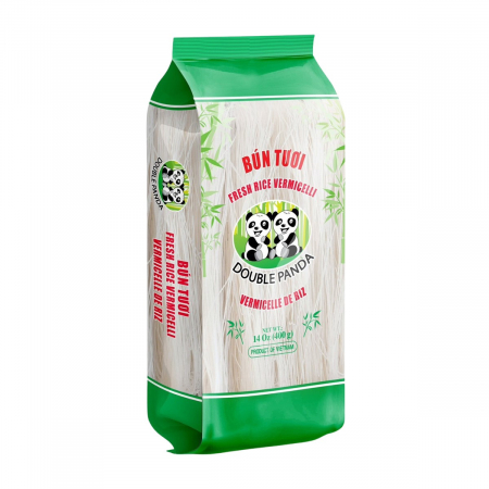 Taitei si noodles asiatici - Noodles Vermicelli 400gr Double Panda