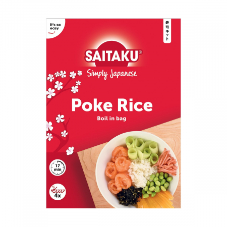 Ingrediente japoneze - Orez Poke 4x125gr Saitaku