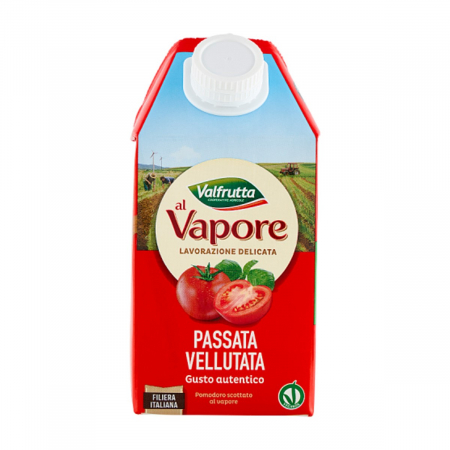 Italia - Passata de rosii Al Vapore 500 ml Valfrutta