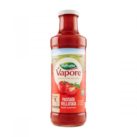 Sos de rosii - Passata de rosii Al Vapore 700 ml Valfrutta