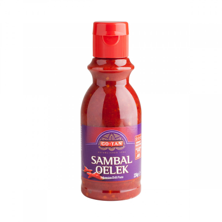 Sosuri asiatice - Pasta de chilli Sambal Oelek 234gr Go-Tan
