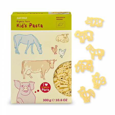 Paste pentru copii ferma animalelor 300 g Alb Gold Bio [1]