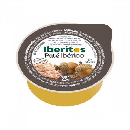 Conserve - Pate de Jamon Iberico 15x23gr Iberitos
