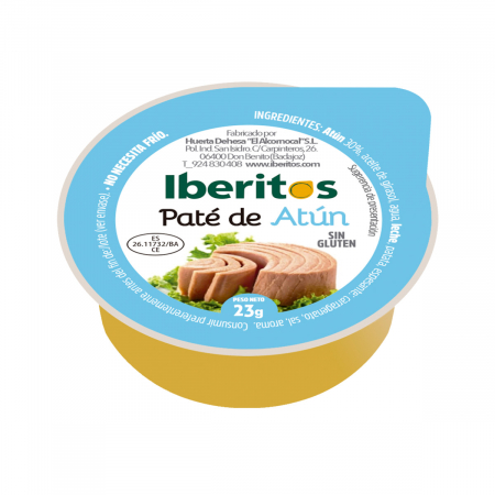 Conserve - Pate de ton 15x23gr Iberitos