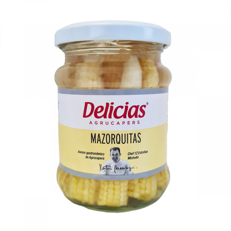 Spania - Porumb Baby Corn in otet 230gr Agrucapers