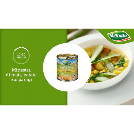 Porumb dulce pre-gatit la abur 3x150 g Valfrutta [1]