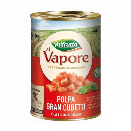Sos de rosii - Pulpa de rosii Al Vapore 400 g Valfrutta