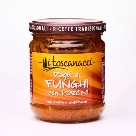 Produse fara gluten - Ragu cu hribi si ciuperci 180gr Toscanacci